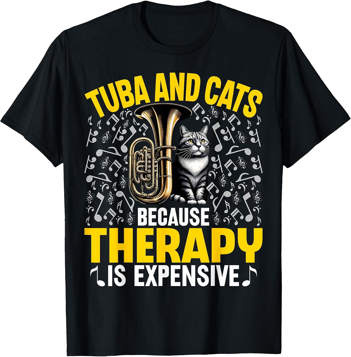 Tuba and Cats Because Therapy Is Expensive - Tuba Player