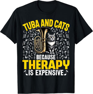 Tuba and Cats Because Therapy Is Expensive - Tuba Player