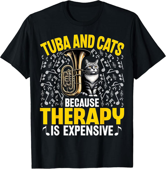 Tuba and Cats Because Therapy Is Expensive - Tuba Player