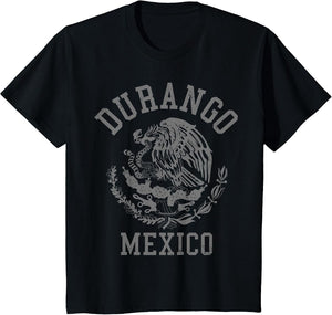 Durango Mexico Pride Mexican Flag Vintage