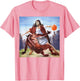 Funny Jesus Crossing Up The Devil Christian Religious