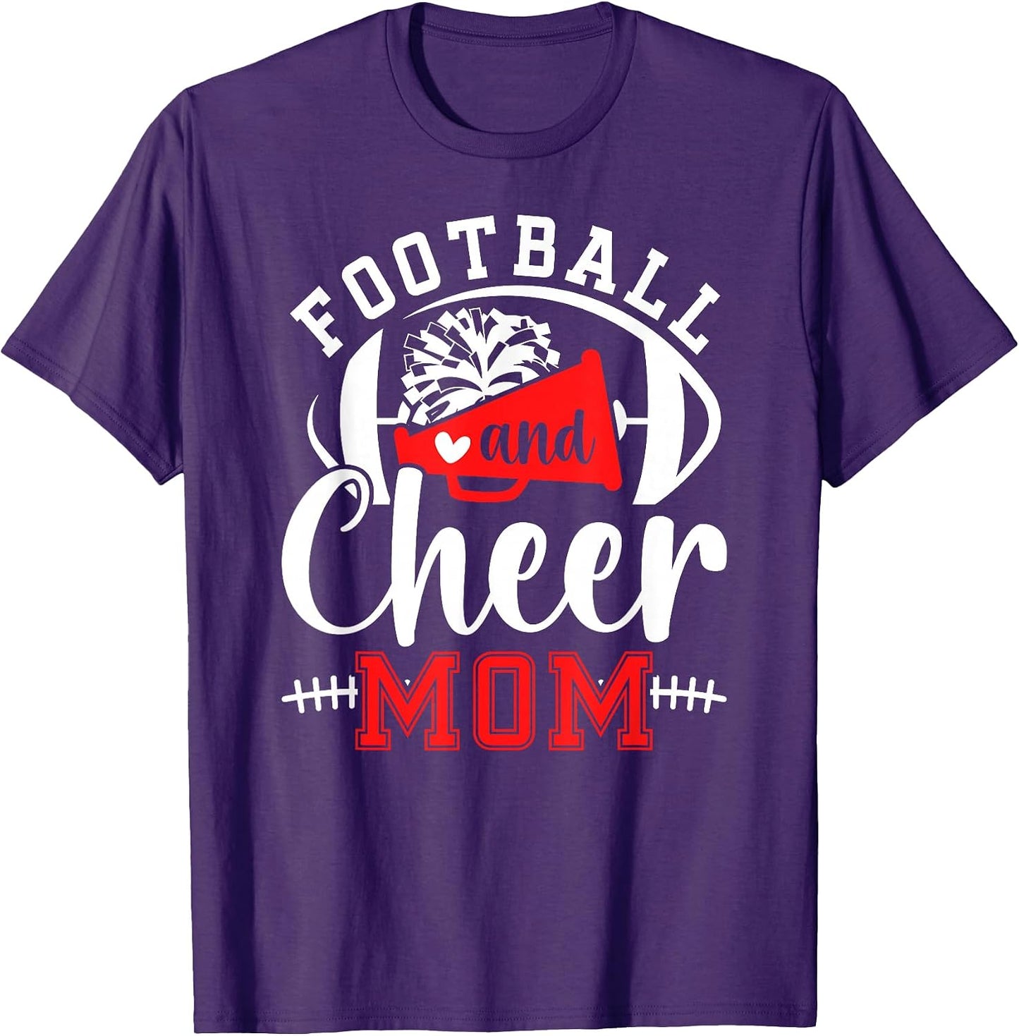 Football And Cheer Mom Cheerleading And Football Mom