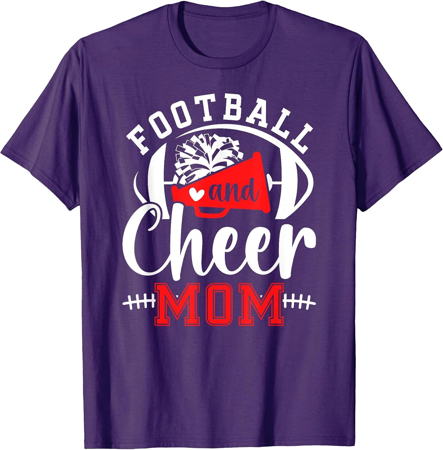 Football And Cheer Mom Cheerleading And Football Mom