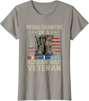 Proud Daughter of Korean War Veteran US Family Matching