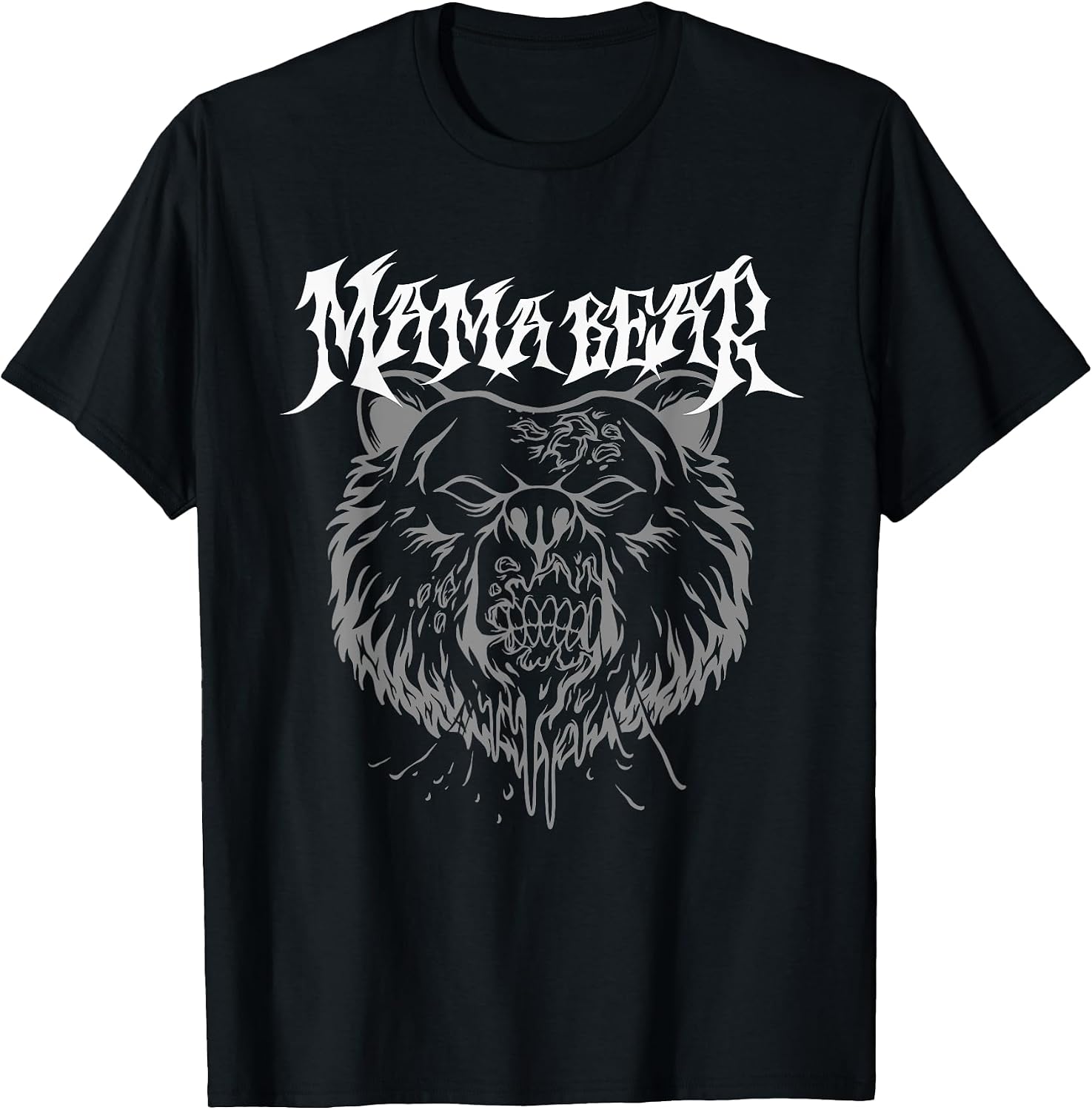 Mama Bear For Metalhead Mom, Mother's Day, Death Metal Band