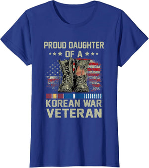 Proud Daughter of Korean War Veteran US Family Matching