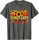 Lunch Lady Thankful Thanksgiving Sunflowers Fall Proud Job