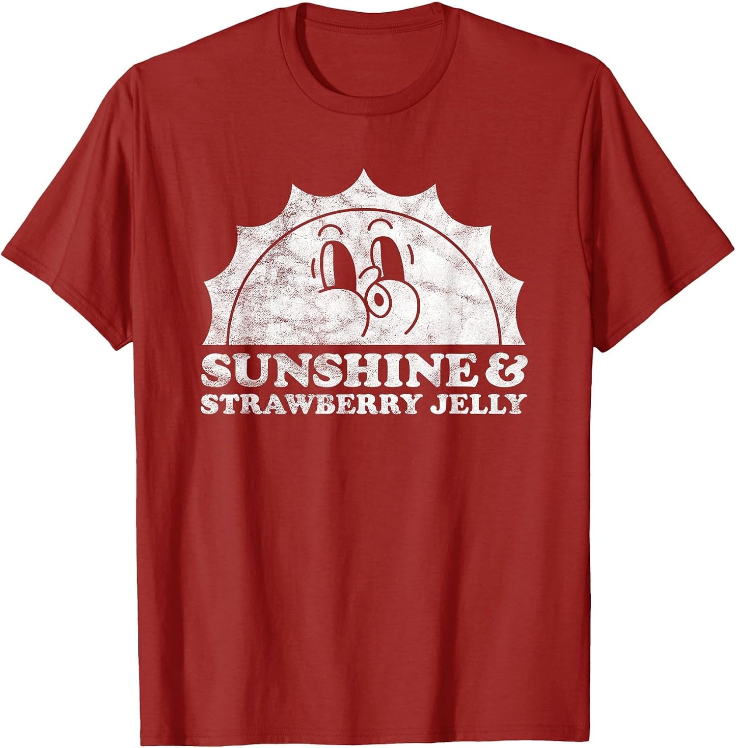 Sunshine and Strawberry Jelly Retro Vintage Sun