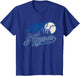 Vintage Kansas City Skyline Gameday Retro Baseball