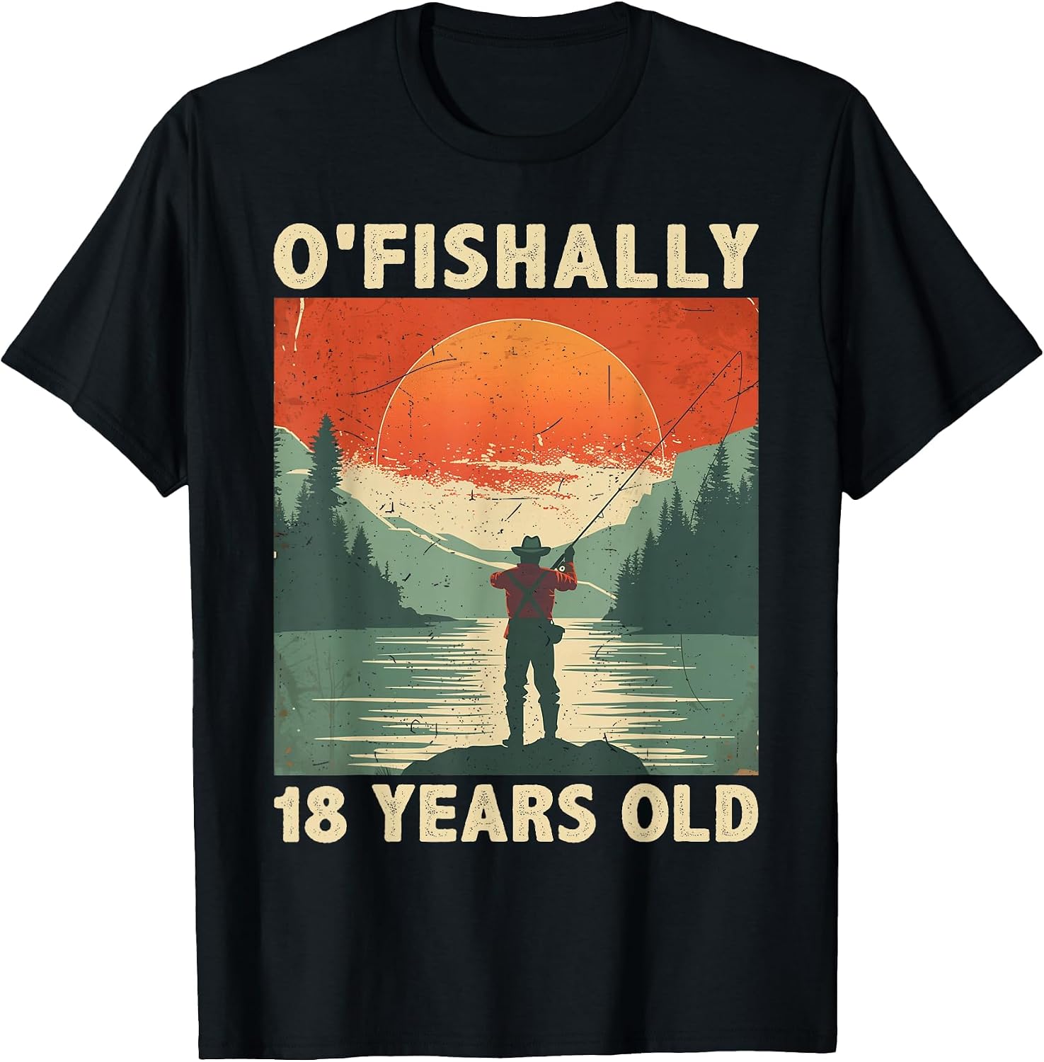 Ofishally 18 Years Old 2008 Fishing Fisherman 18th Birthday