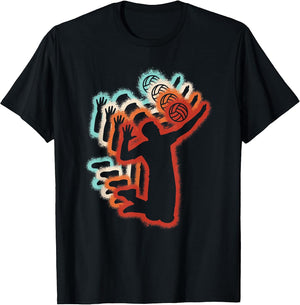 Volleyball Player Retro Volleyball Lover Men Boys Kids