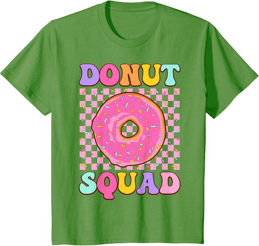 Donut Squad Groovy Donut Lover Birthday Party Girls