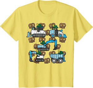 Kids Oktoberfest Construction Vehicles German Toddler Boys Kids
