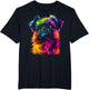 Colorful Brussels Griffon Face Dog Lover Men Women Black