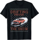Car Lover Ugly Christmas Sweater Drifting Through The Snow