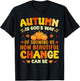 Christian Lover Thanksgiving Autumn is Gods Way Fall Pumpkin