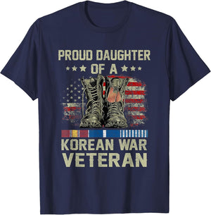 Proud Daughter of Korean War Veteran US Family Matching