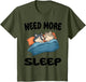 Cute Wolf Need More Sleep Pajamas Nightgown