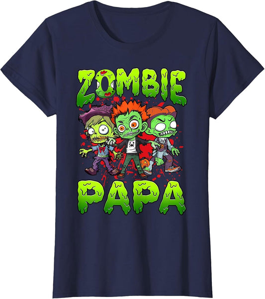 Zombie Papa Halloween Costume Family Matching