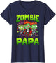 Zombie Papa Halloween Costume Family Matching