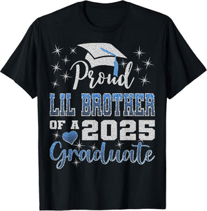 Super Proud Little Brother of 2025 Graduate Awesome Family