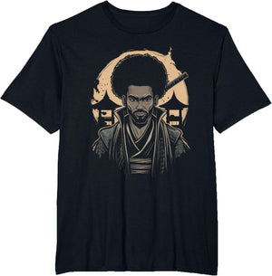 Afro Samurai Japanese Style Bushido Katana African Warrior