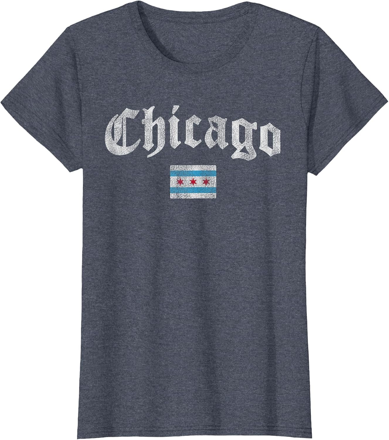 Retro Chicago Flag Souvenir Women Kids Men