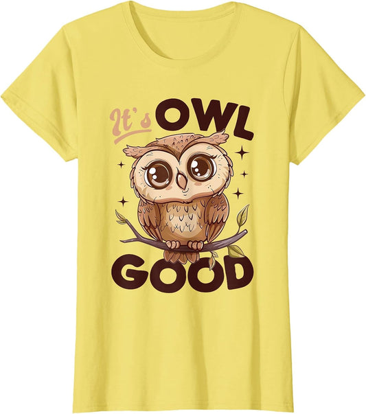 Funny Owl Nocturnal Bird Animal Its Owl Good