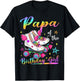Papa Of The Birthday Girl Rolling Skate Family Matching