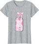 Coca-Cola Pink Diet Coke With Straw & Bow Vintage