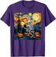 Skeleton Cat Skull Goth Halloween Men Women Kids Cat Lovers