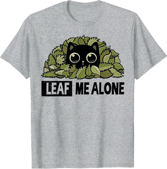 Leaf Me Alone Cat