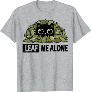 Leaf Me Alone Cat