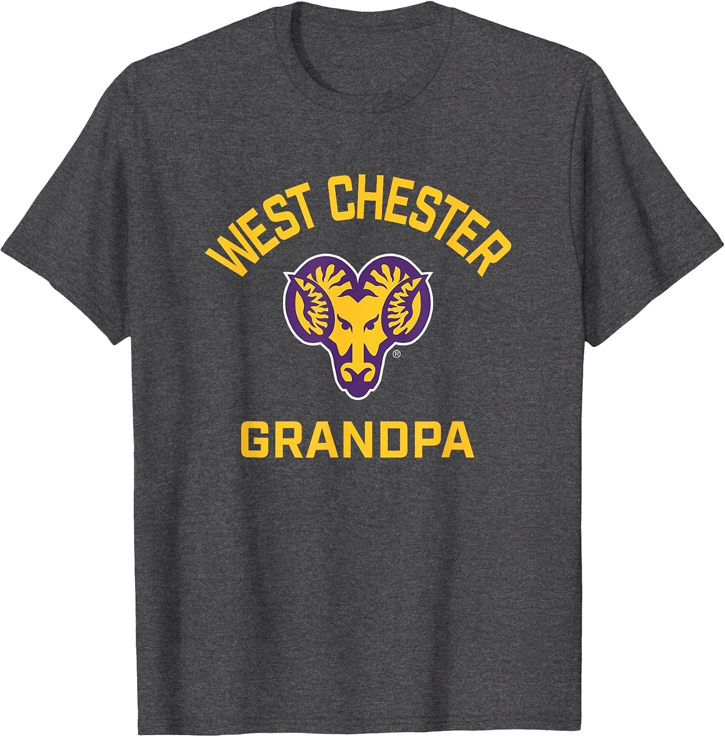 West Chester University Golden Rams Arched Grandpa