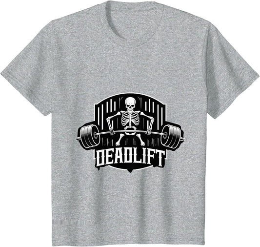 Deadlift Funny Halloween Skeleton Weight Lifting Workout