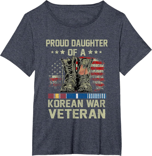 Proud Daughter of Korean War Veteran US Family Matching
