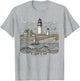 Vintage Cape Cod Massachusetts Nautical Lighthouse Seashore