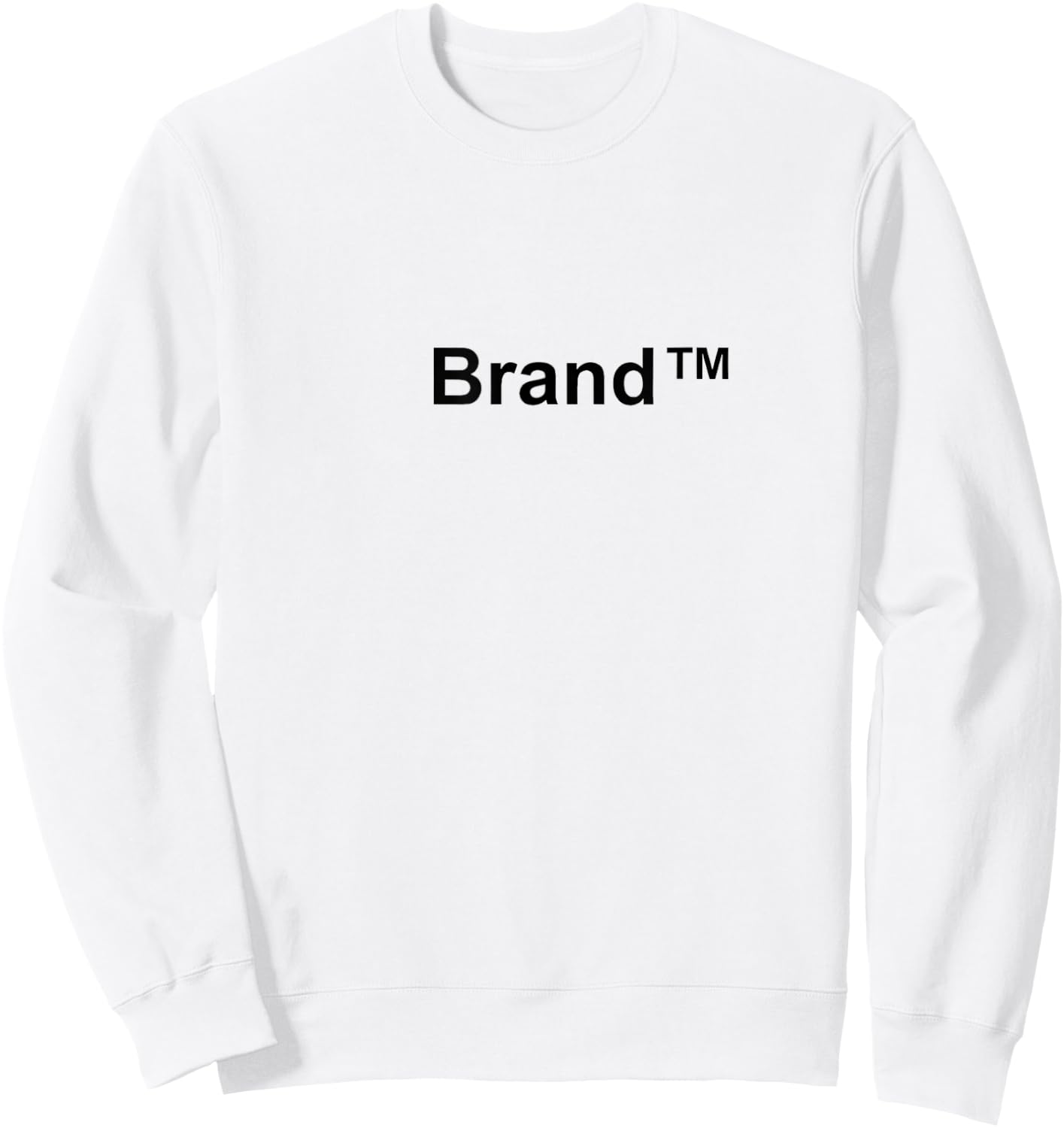 Brand Sweatshirt - Sweatshirt | White