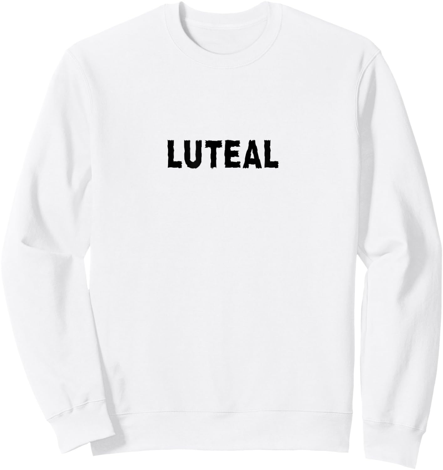 Luteal Phase Matching Halloween Costume Outfit Sweatshirt - Sweatshirt | White