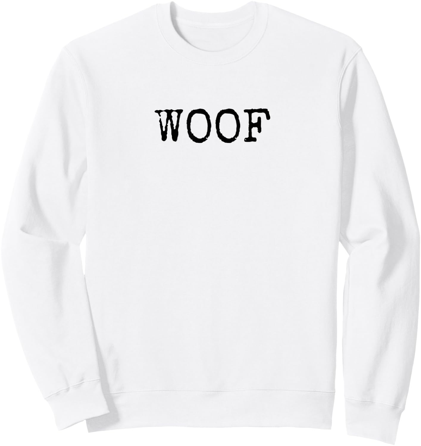 Woof Sweatshirt - Sweatshirt | White