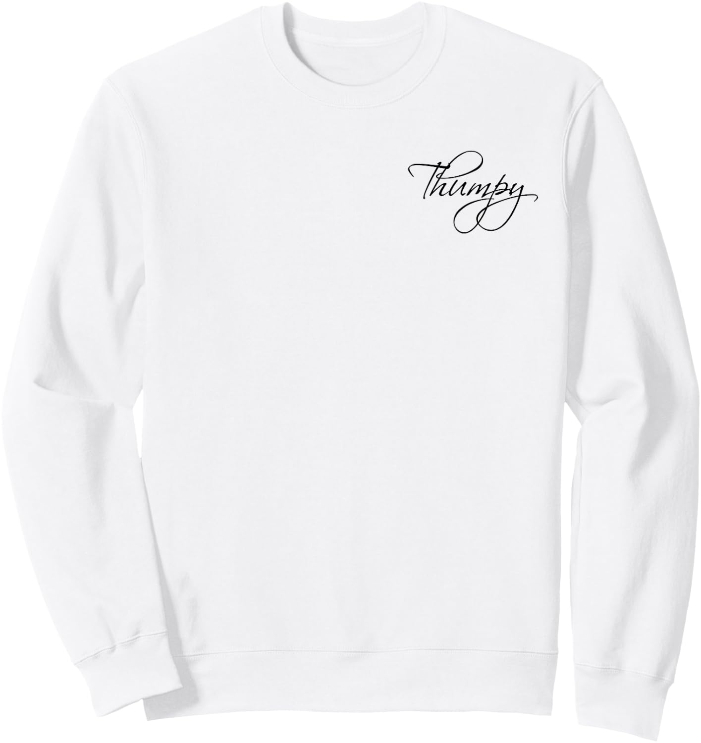 Thumpaholic FishN Merch Sweatshirt - Sweatshirt | White