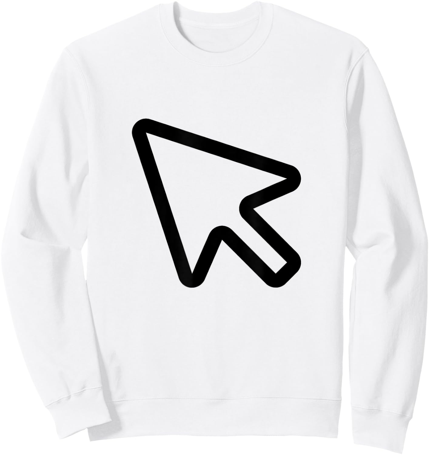 cursor Costume Sweatshirt - Sweatshirt | White