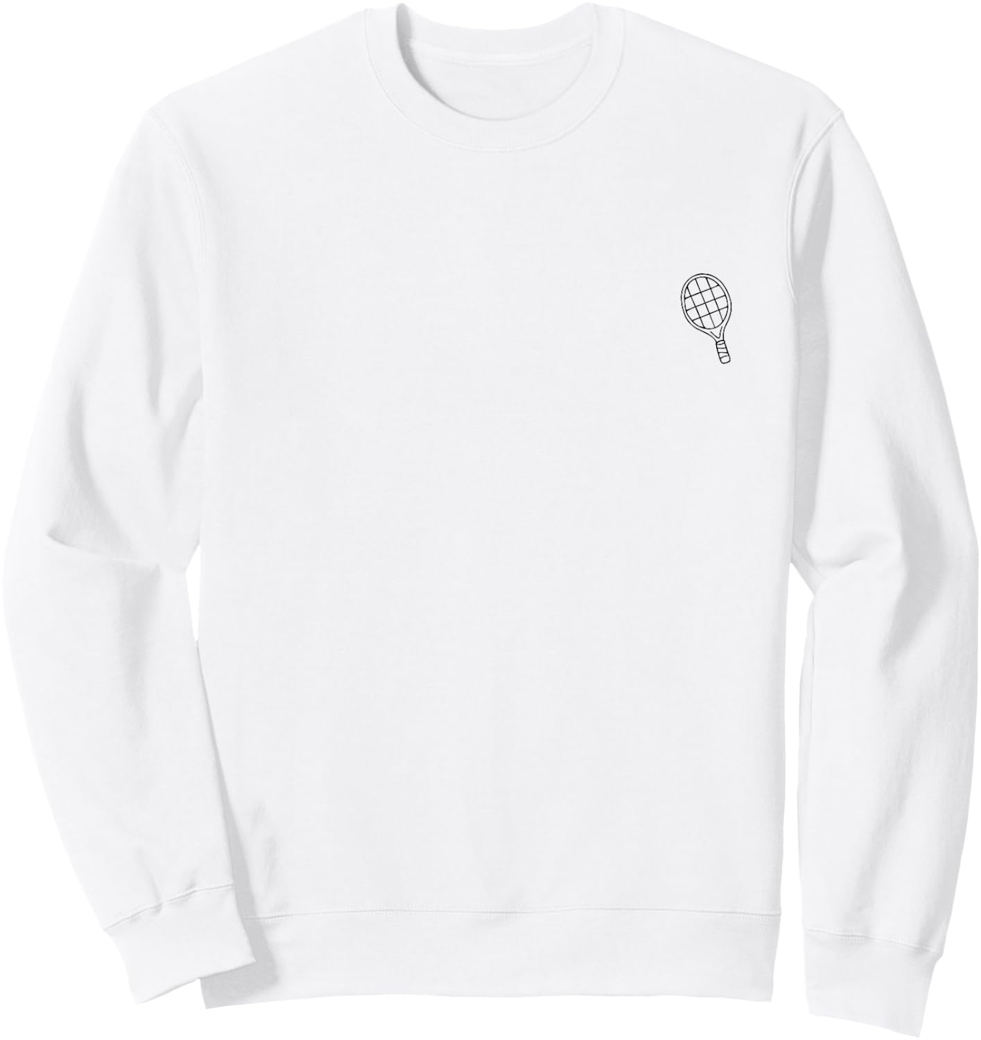 Tennis Aesthetic Sweatshirt - Sweatshirt | White