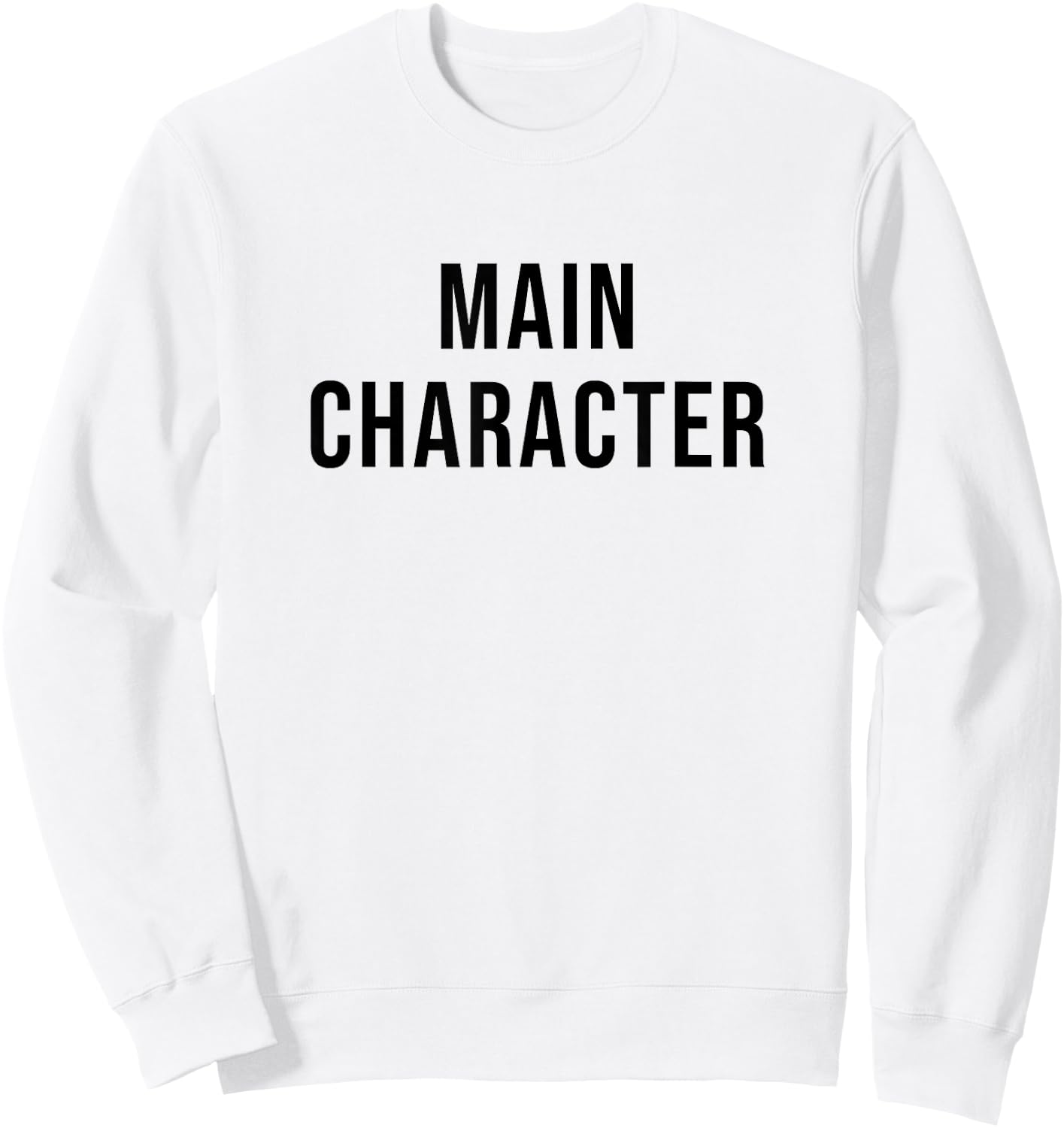Main Character Sweatshirt - Sweatshirt | White