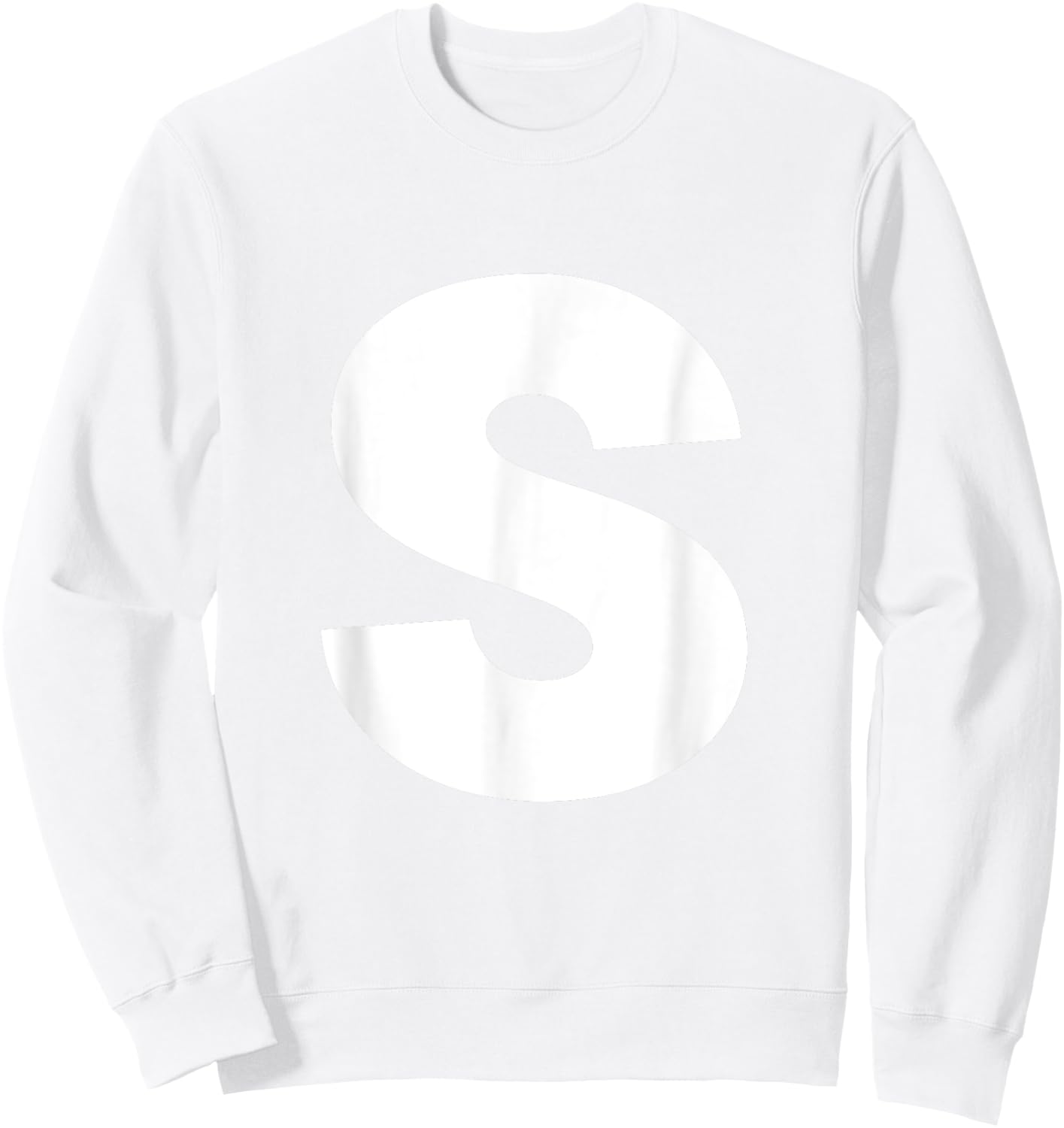 Letter S Groups Halloween Matching Team Easy Lazy Costume Sweatshirt - Sweatshirt | White