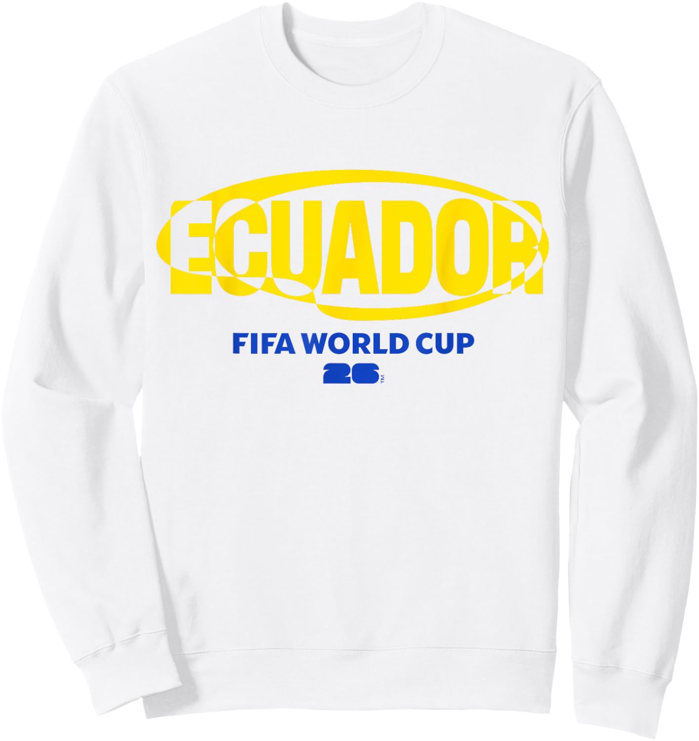 FIFA World CUP26 Qualifier Ecuador Team Color Sweatshirt - Sweatshirt | White