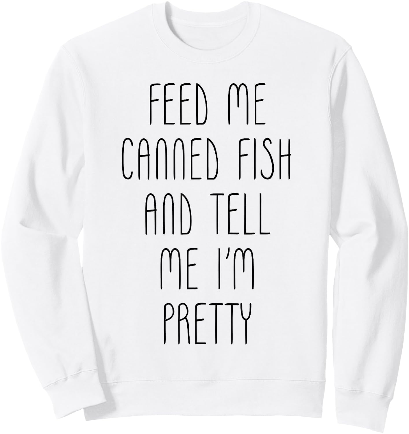 Canned Fish Sweatshirt - Sweatshirt | White