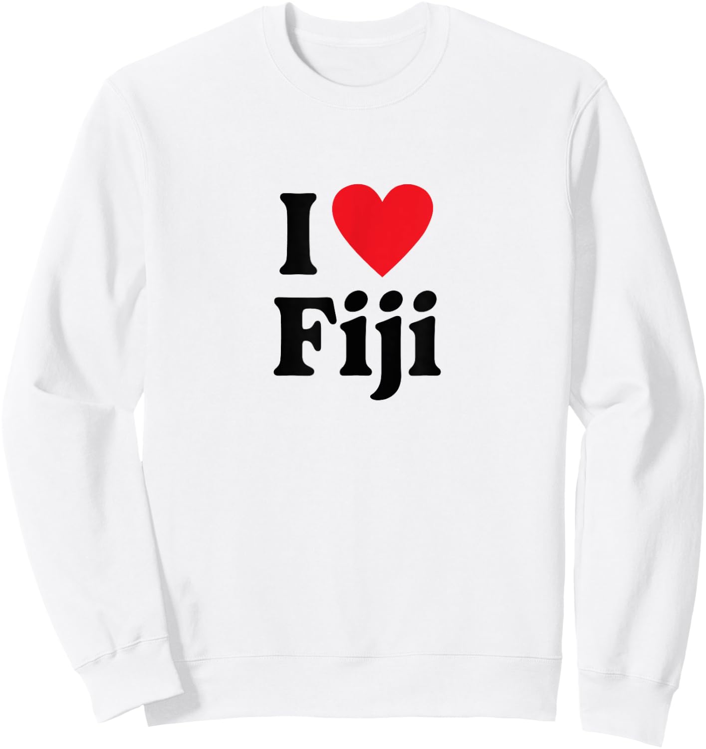 I love Fiji Sweatshirt - Sweatshirt | White