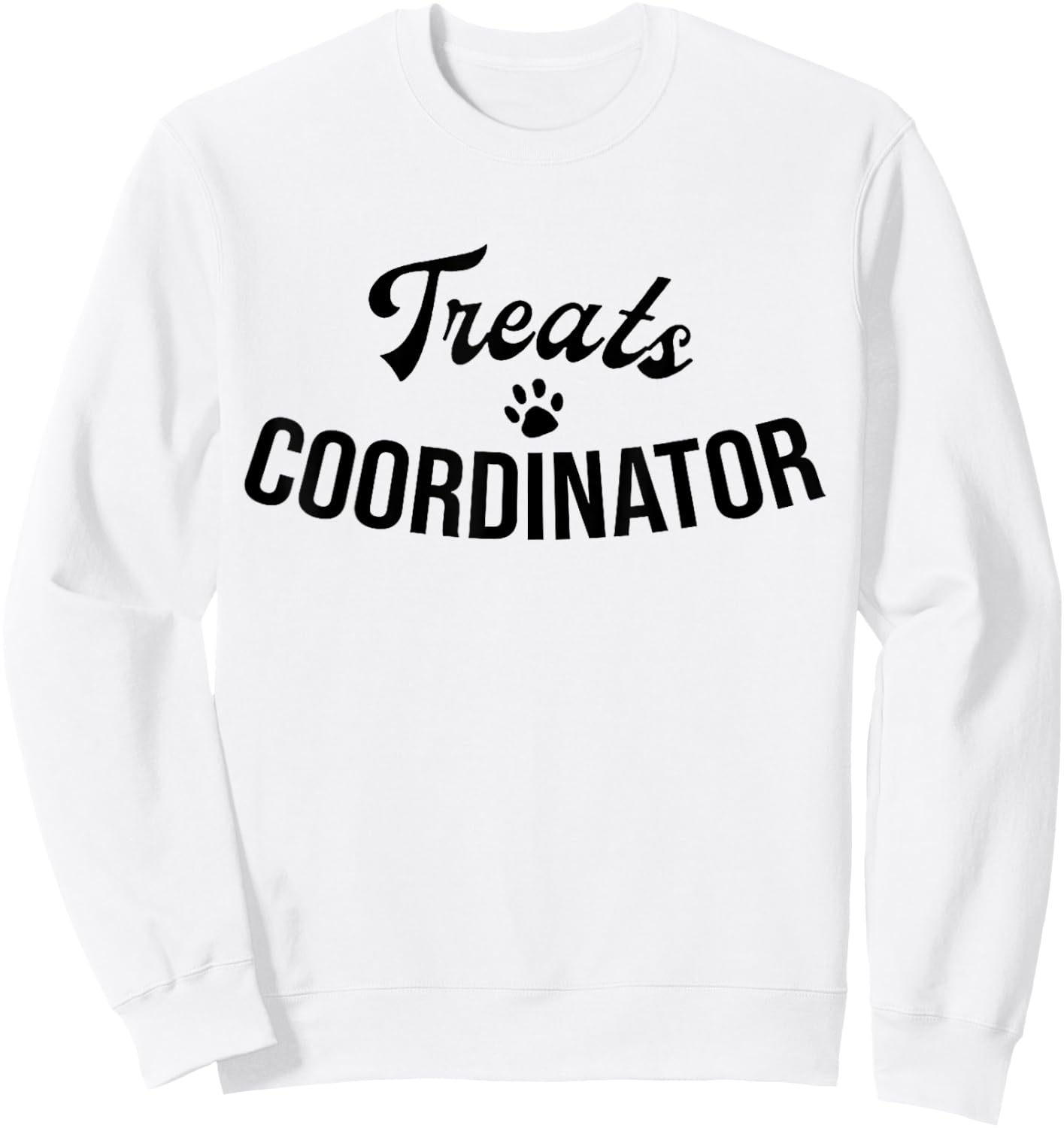 Unique Design Treats Coordinator Dog Lover Men Sweatshirt - Sweatshirt | White