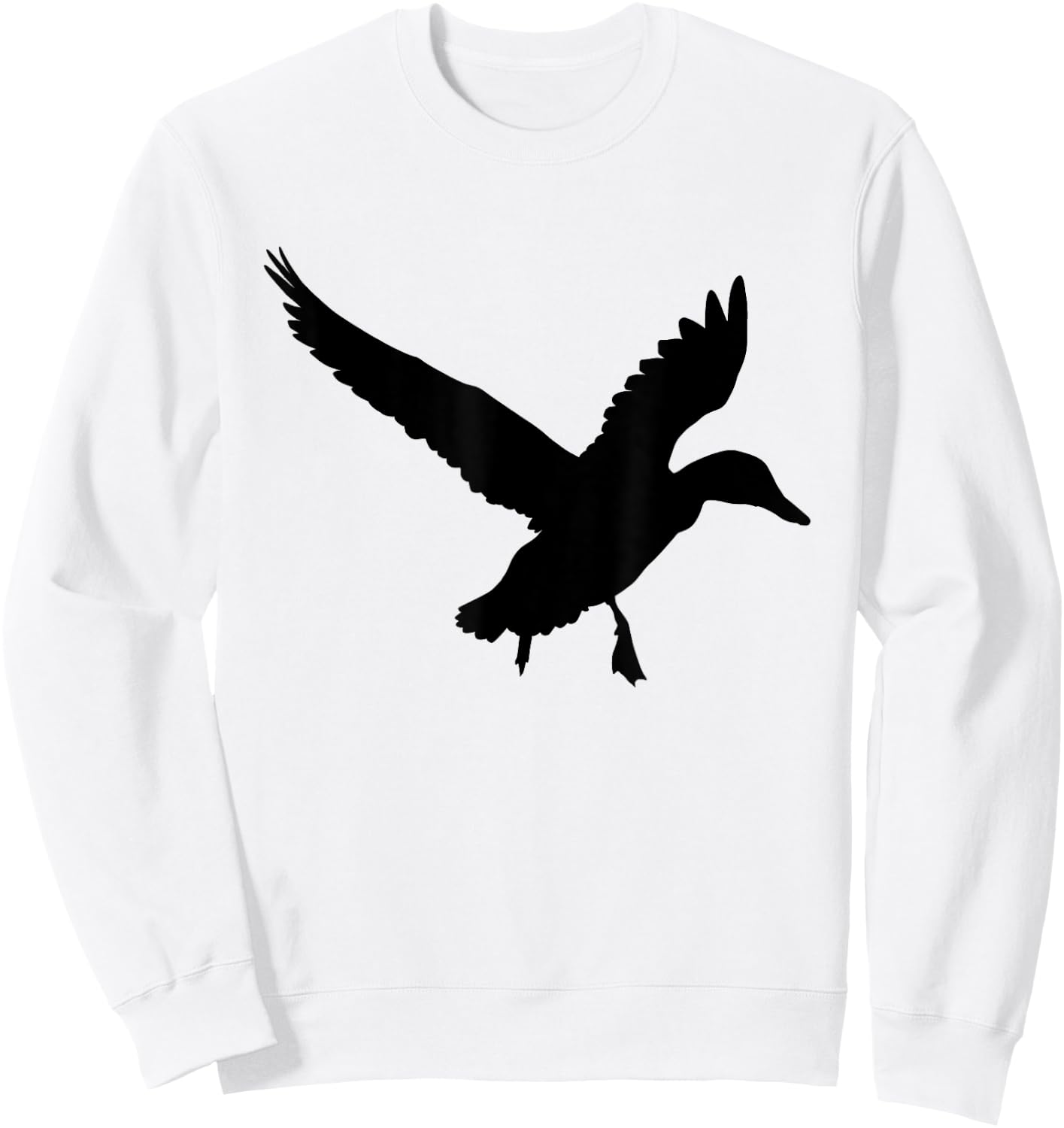 Duck Hunting Waterfowl Mallard Duck Hunter Duck Camo Sweatshirt - Sweatshirt | White